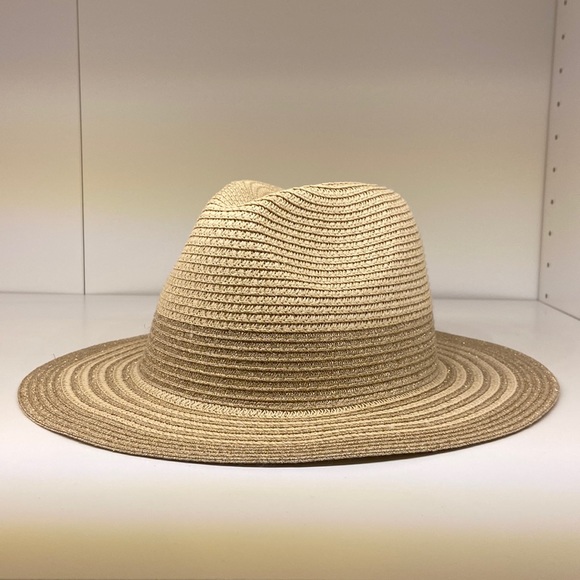 Fedora beige and gold - Picture 1 of 5